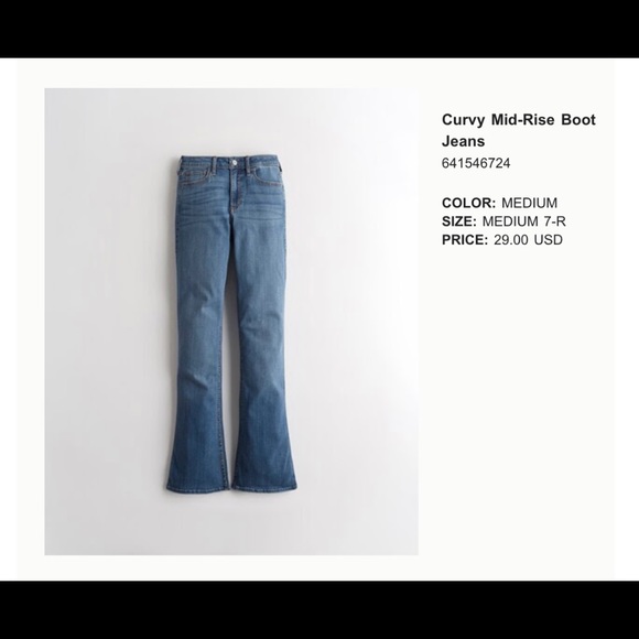 Hollister bootcut jeans. NWT - Picture 7 of 7